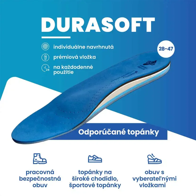 Batz Durasoft individuálne vložky do topánok