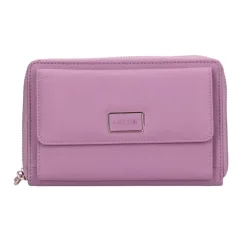 Dámska kožená kabelka Lagen BLC-5425-522 fialová