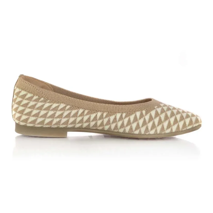 Dámske baleríny Batz Balerina beige mix