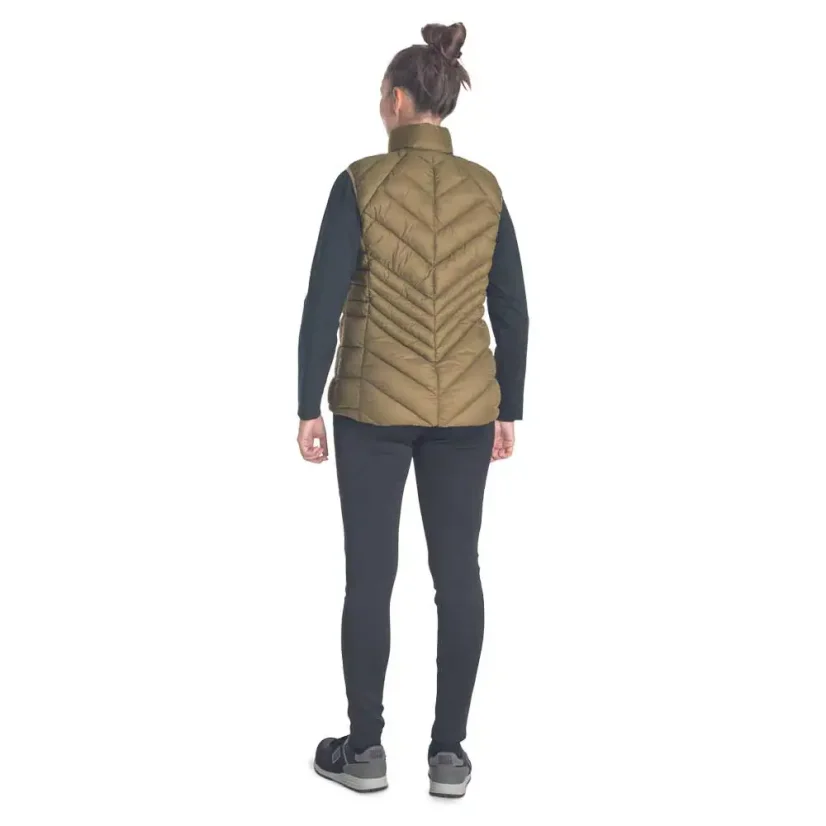 Cerva L-SURE SYLVIA LADY olivová dámska zateplená vesta