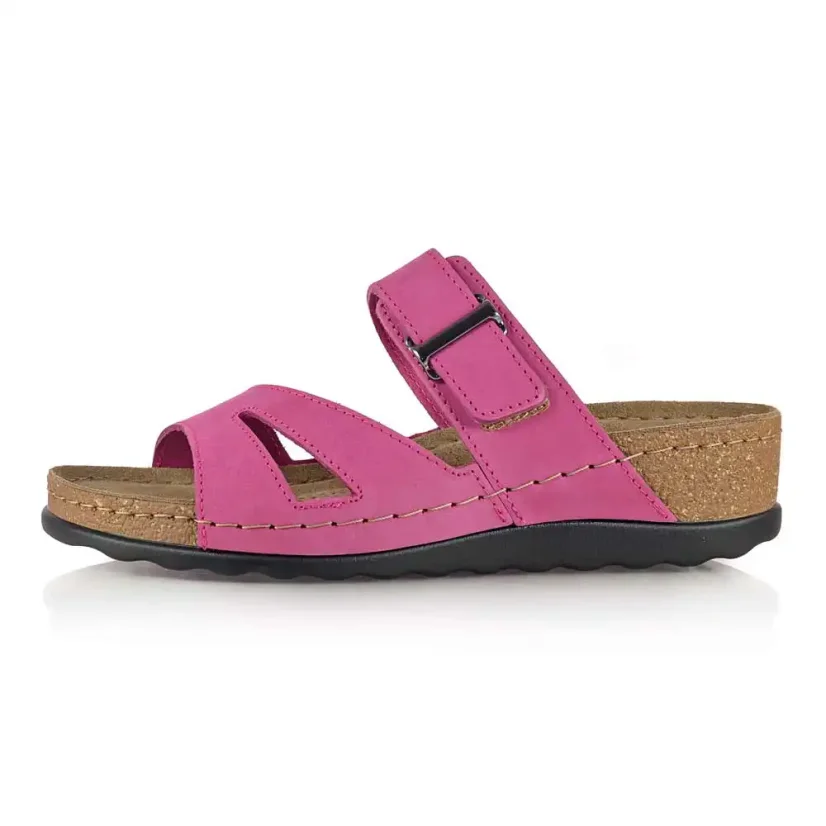 Dámske zdravotné šľapky Batz Elba pink