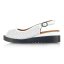 Dámske kožené biele sandále Wild 037 738 A2 white