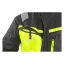 Pánska montérková blúza CXS NAOS čierna-žltá HV žltá, reflexné-pruhy