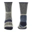 Pánske ponožky Bridgedale Hike LW Cotton CC Boot indigo