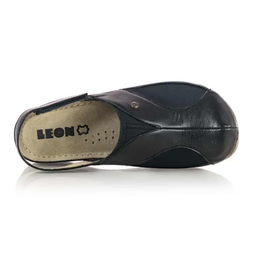 Dámske zdravotné sandále Leon 913 čierne