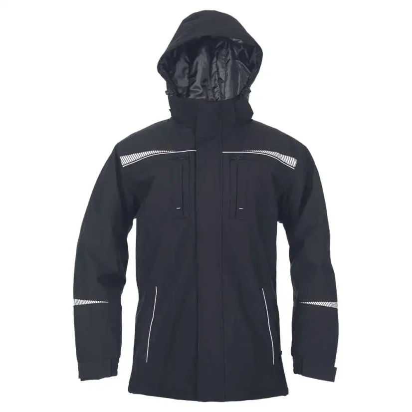 Cerva EMERTON STR zimná parka čierna