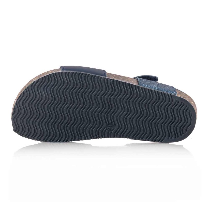 Detské modré zdravotné sandále Goldstar 1852AT premier jeans blu