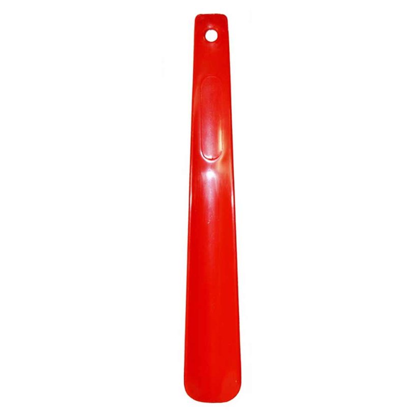 Obuvák plastový 30cm červený