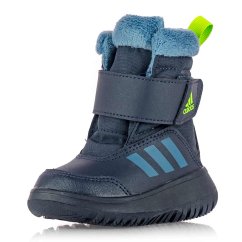 Detské modré snehule Adidas WinterPlay I GZ6800