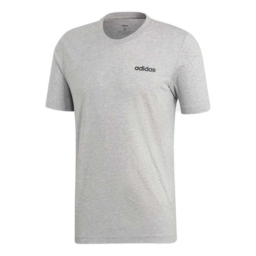 Pánske sivé tričko Adidas E PLN TEE DU0382