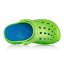 Detské zelené kroxy Coqui Jumper 6353-100-1447 lime - sea blue