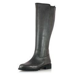 Dámske sivé kožené prechodné čižmy Wild 07744551A2 grey