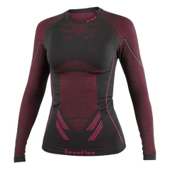 Dámske funkčné tričko CSX SeamFlex čierno-ružové
