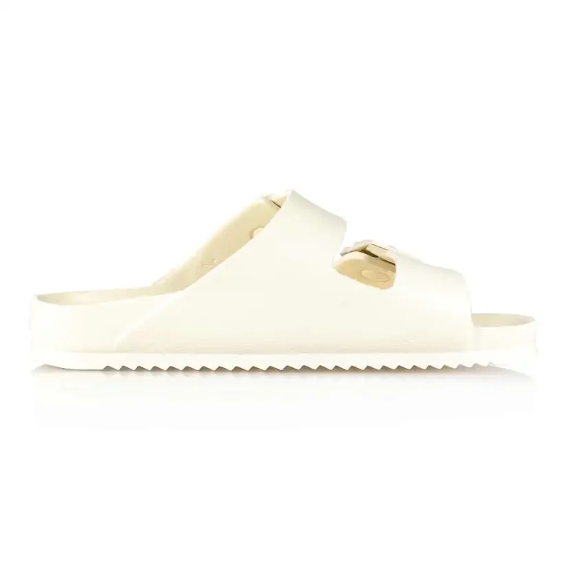 Dámske šľapky Coqui KONG ivory