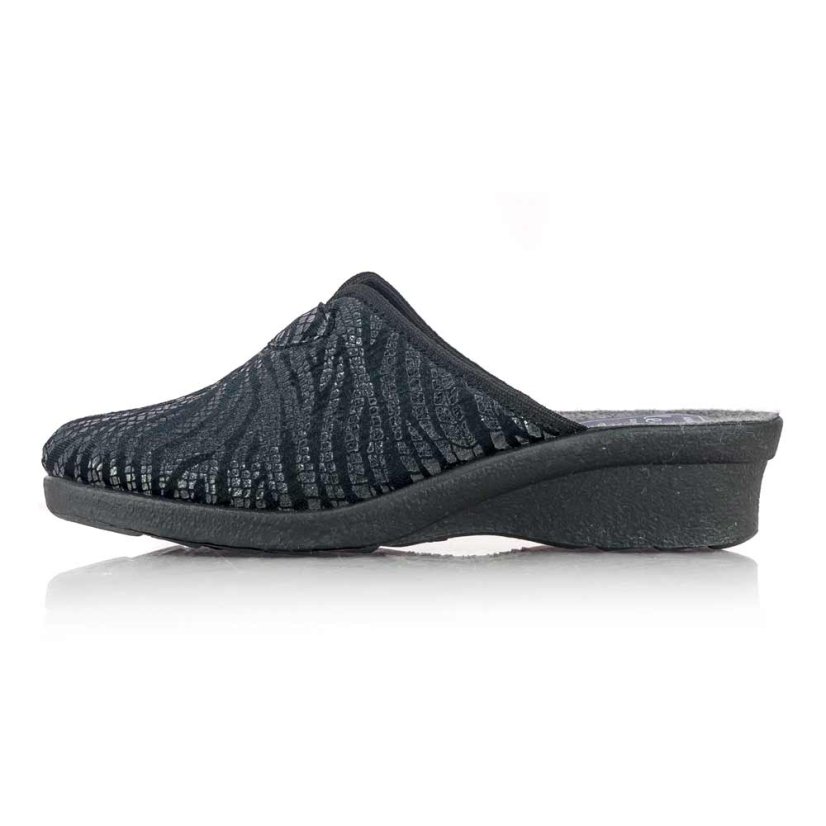 Dámske čierne papuče Le Soft 30367-22 black
