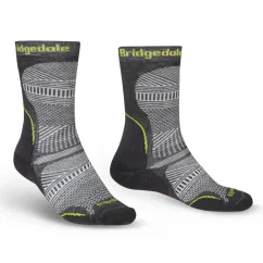 Pánske ponožky Bridgedale Hike UL T2 CP Boot graphite