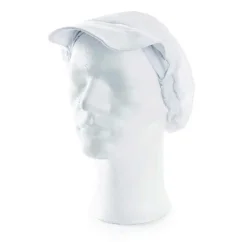 Dámska kuchárska čiapka NELA biela so šiltom