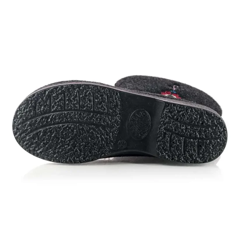 Dámske kapce Mjartan 800 B02-107 čierne s ornamentom