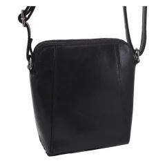 Dámska kožená kabelka Mercucio 250125 čierna