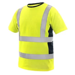 Pánske reflexné tričko CXS EXETER  žlté