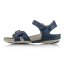 Dámske modré sandále Rieker V9462-14