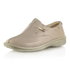 Dámske poltopánky De-Plus 101/107 béžové