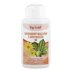 TOP GOLD Arnikový balzam s kostihojom 200 ml