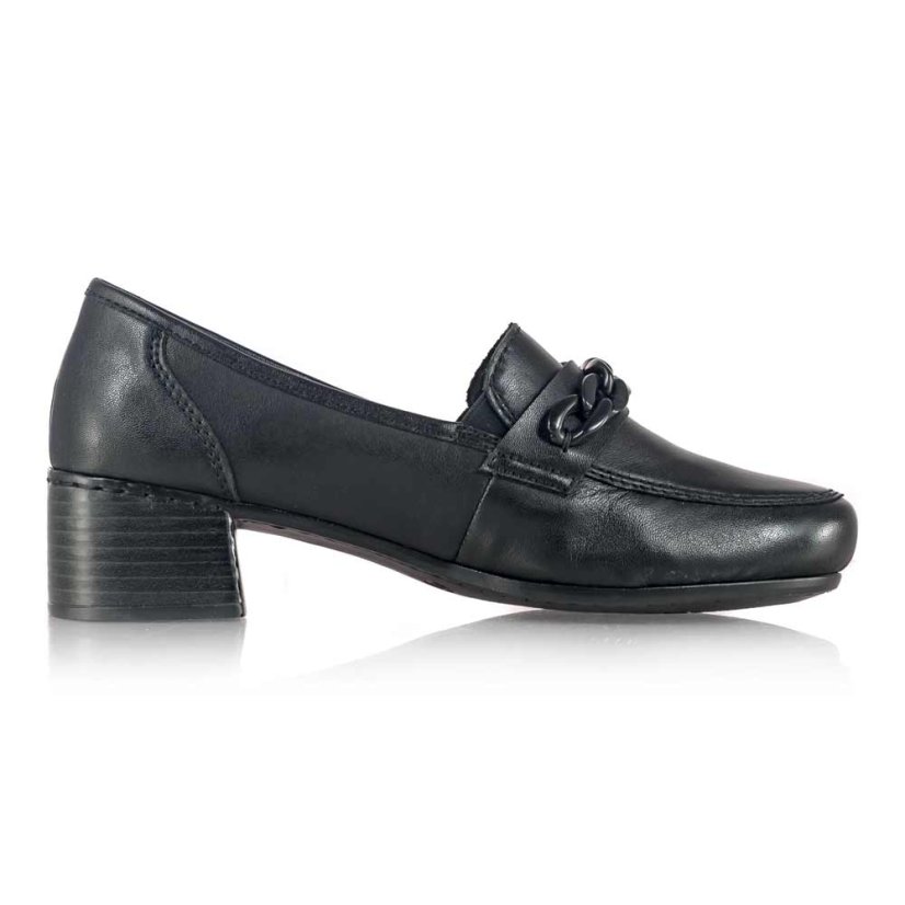 Dámske poltopánky Rieker 41660-00 čierne