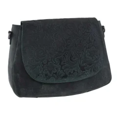 Dámska kožená kabelka Mercucio 420706 zelená