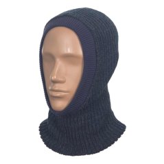 Čierna pletená kukla hrubá Cerva RIMATARA uni