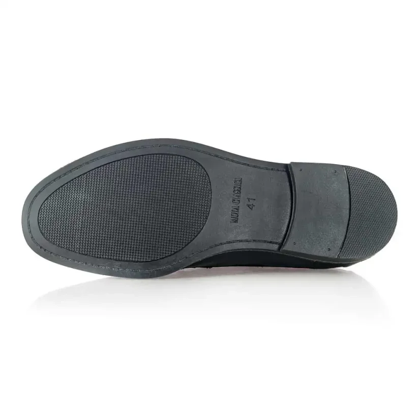 Pánske poltopánky De-Plus 424-459 čierne