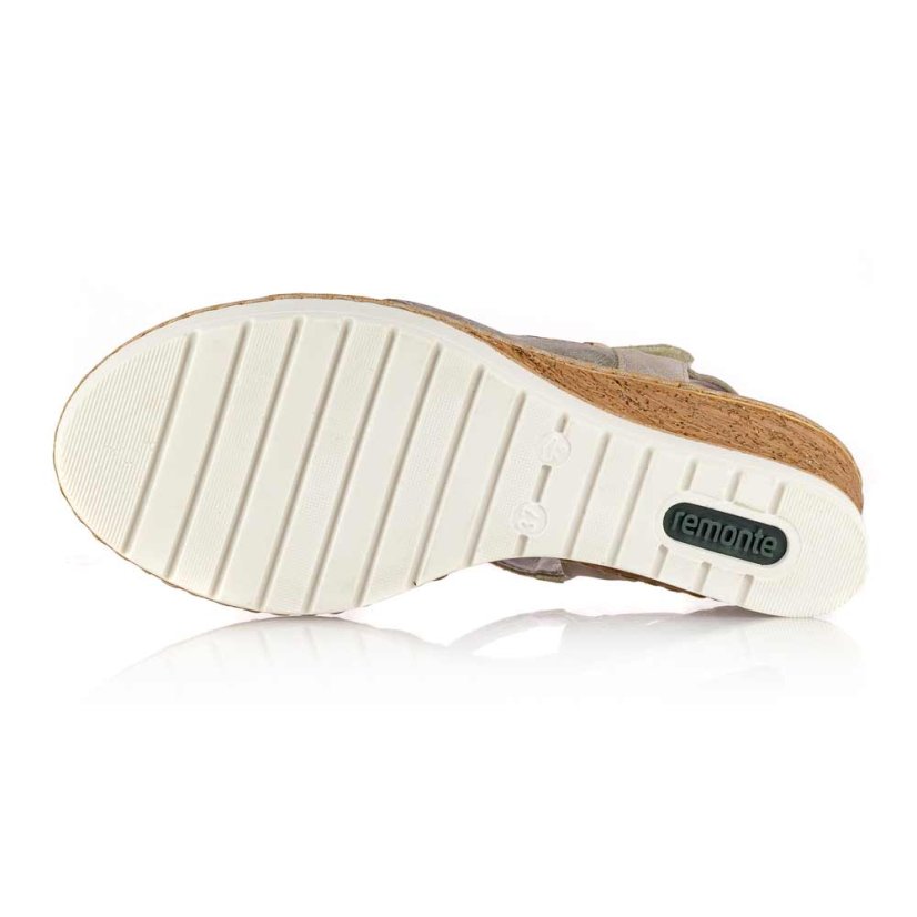 Dámske béžové sandále Remonte R6263-60