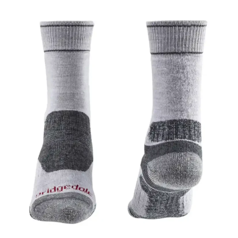 Dámske ponožky Bridgedale Hike MW MP Boot silver grey