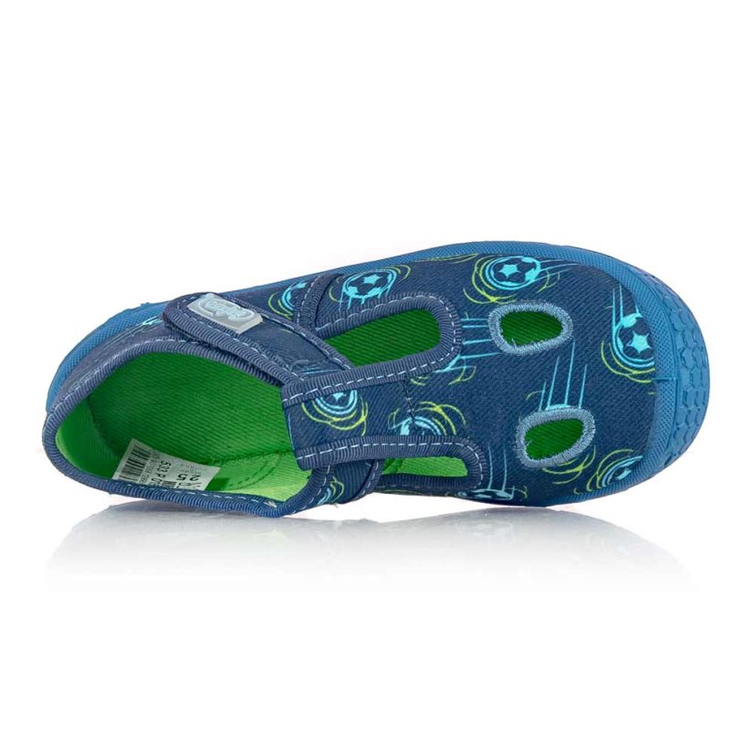 Detské modré papuče Befado Honey 533P015