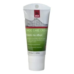 SIGAL Krém na obuv biely krycí 50 ml - tuba s aplikátorom