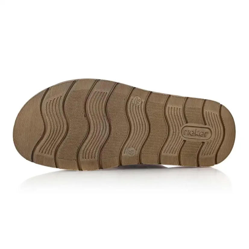 Pánske šľapky Rieker 24394-25 hnedé