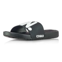 Pánske čierne šľapky Coqui Speedy Black Relax On