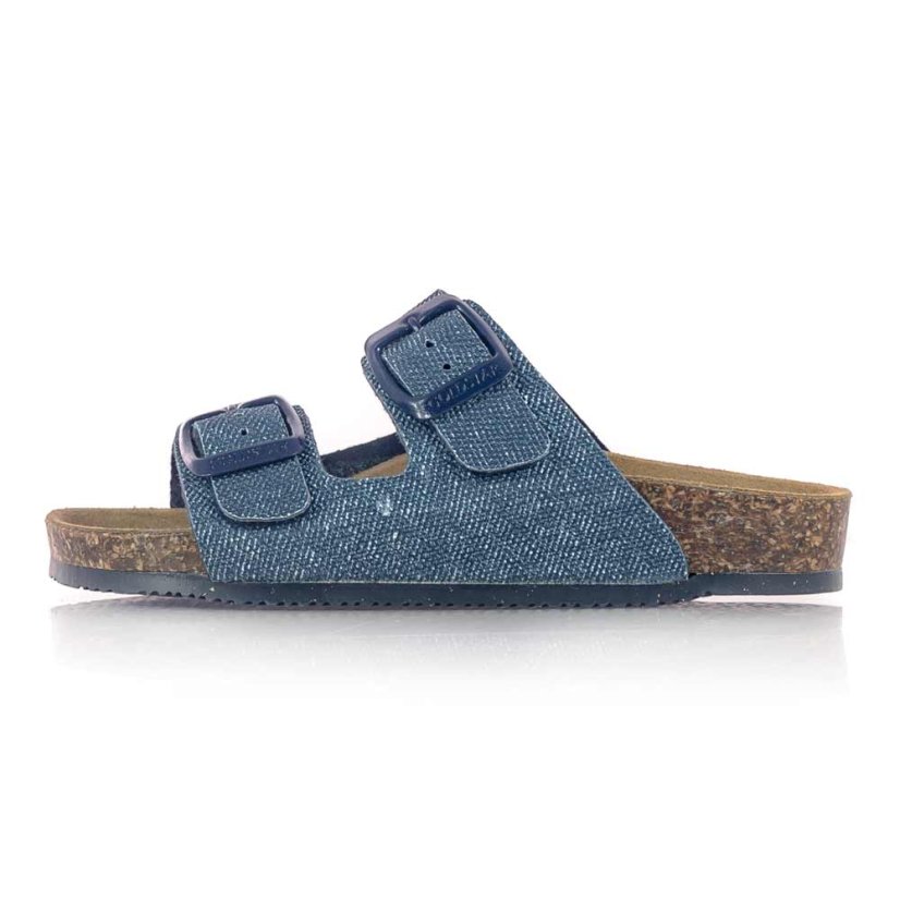 Detské zdravotné šľapky Goldstar 1800TR Jeans Blue