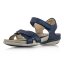 Dámske modré sandále Rieker V9462-14