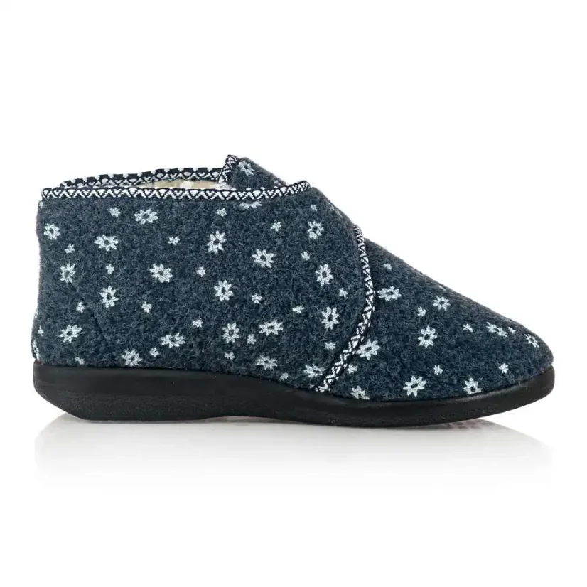 Dámske zateplené papuče Mjartan 815-TX45LN modré