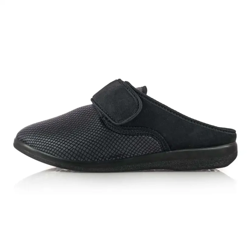 Pánske ortopedické šľapky OrtoMed 682 čierne