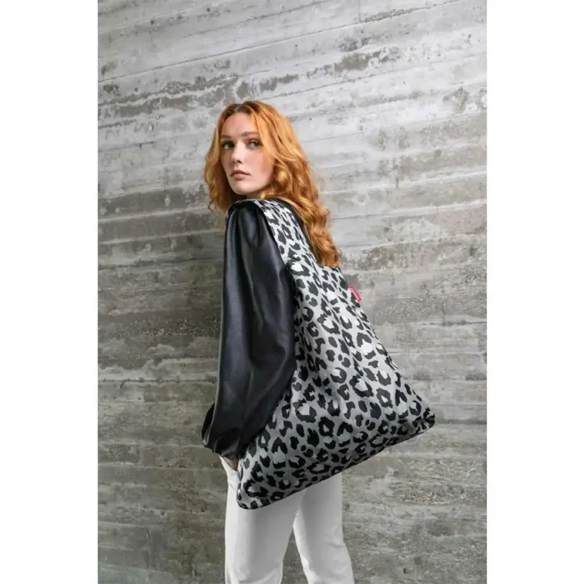 Nákupná taška Reisenthel Mini Maxi Shopper Leo Nero