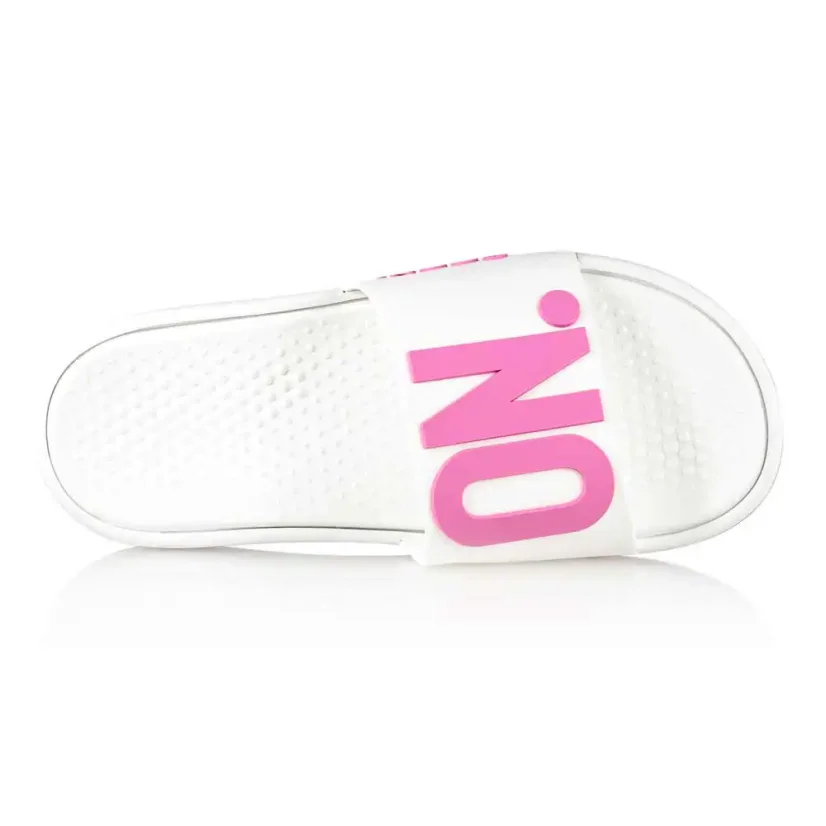 Dámske šľapky Coqui SPEEDY White/Dk. Pink Relax On