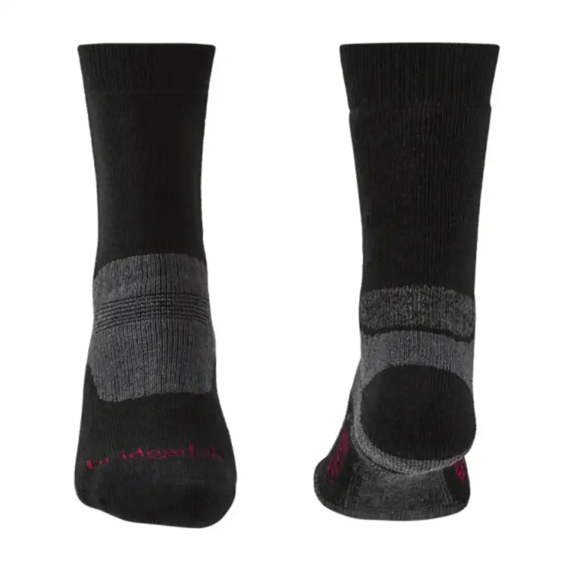 Pánske ponožky Bridgedale Hike MW MP Boot black