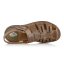 Pánske hnedé kožené sandále Klondike S-25 brown