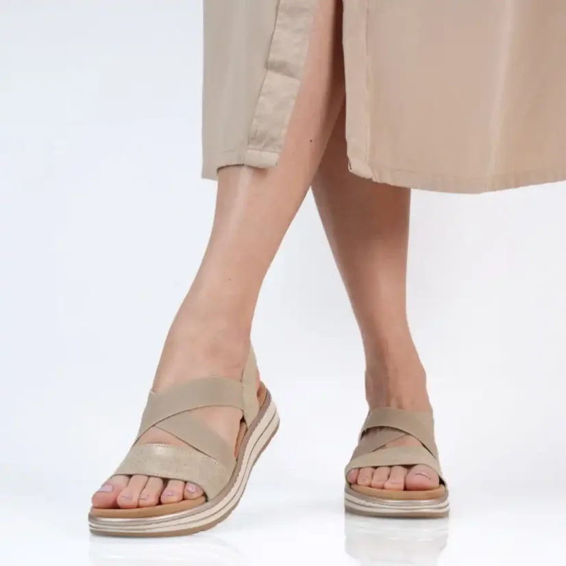 Dámske zdravotné sandále Batz Aletta beige