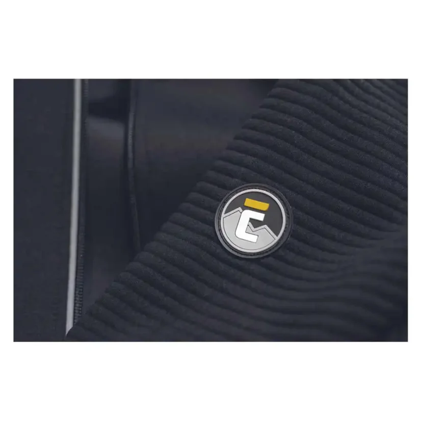 Cerva L-SURE CRAIG čierna mikina s kapucňou