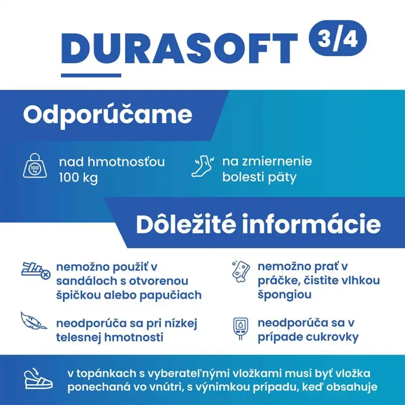 Batz Durasoft individuálne vložky do topánok