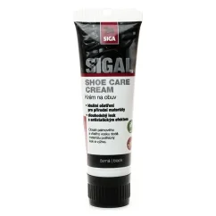 SIGAL Krém na obuv čierny 75ml - tuba s aplikátorom