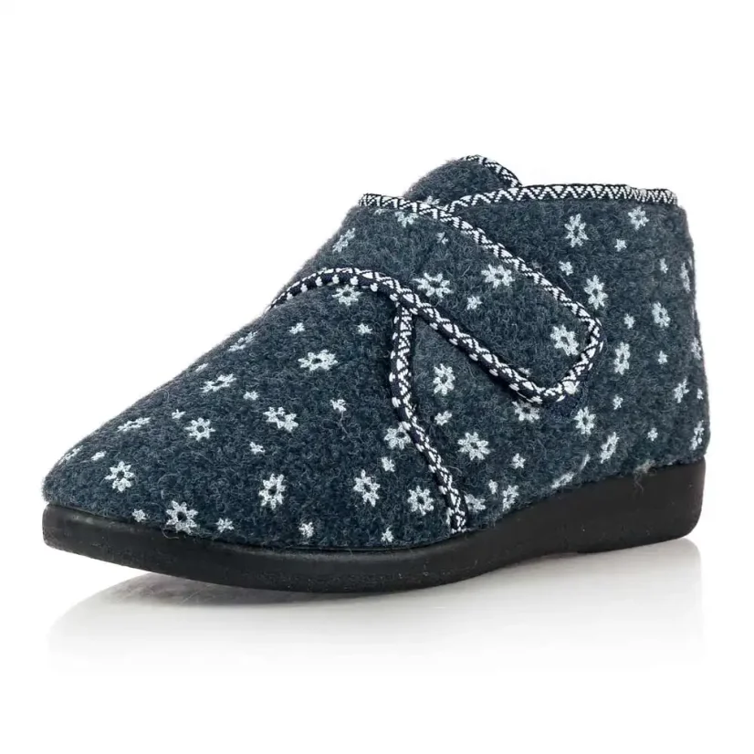 Dámske zateplené papuče Mjartan 815-TX45LN modré